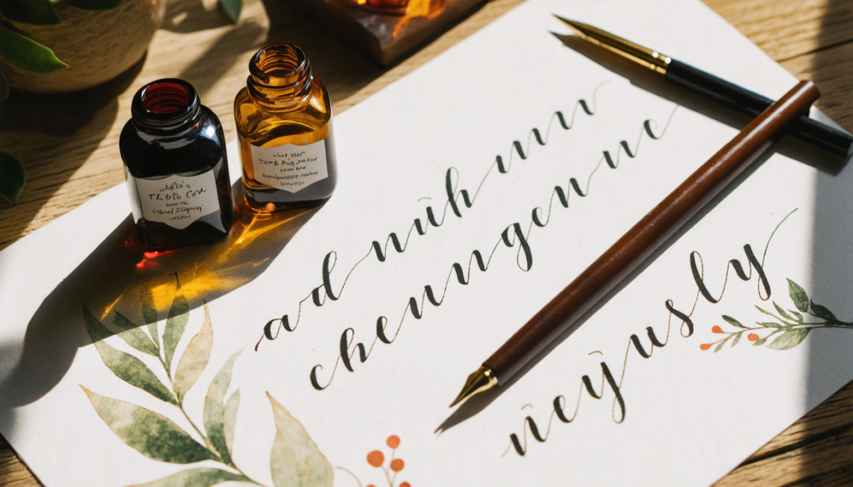 découvrez les fondamentaux essentiels de la calligraphie pour bien débuter et maîtriser cet art élégant avec nos conseils pratiques et simples.