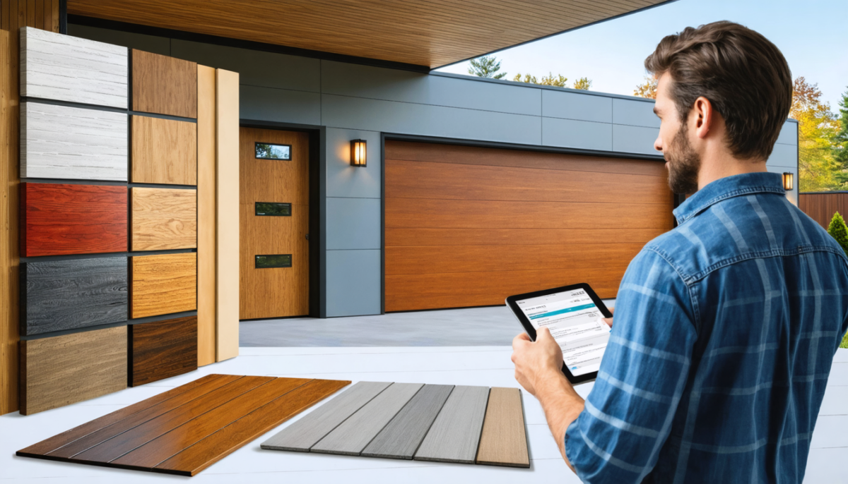découvrez comment choisir le matériau parfait pour votre porte de garage grâce à notre guide pratique, alliant durabilité, esthétique et budget.