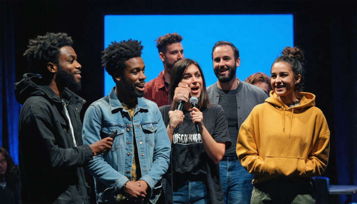 explorez les 10 talents prometteurs de l'humour français à suivre absolument pour des moments de rire garantis.