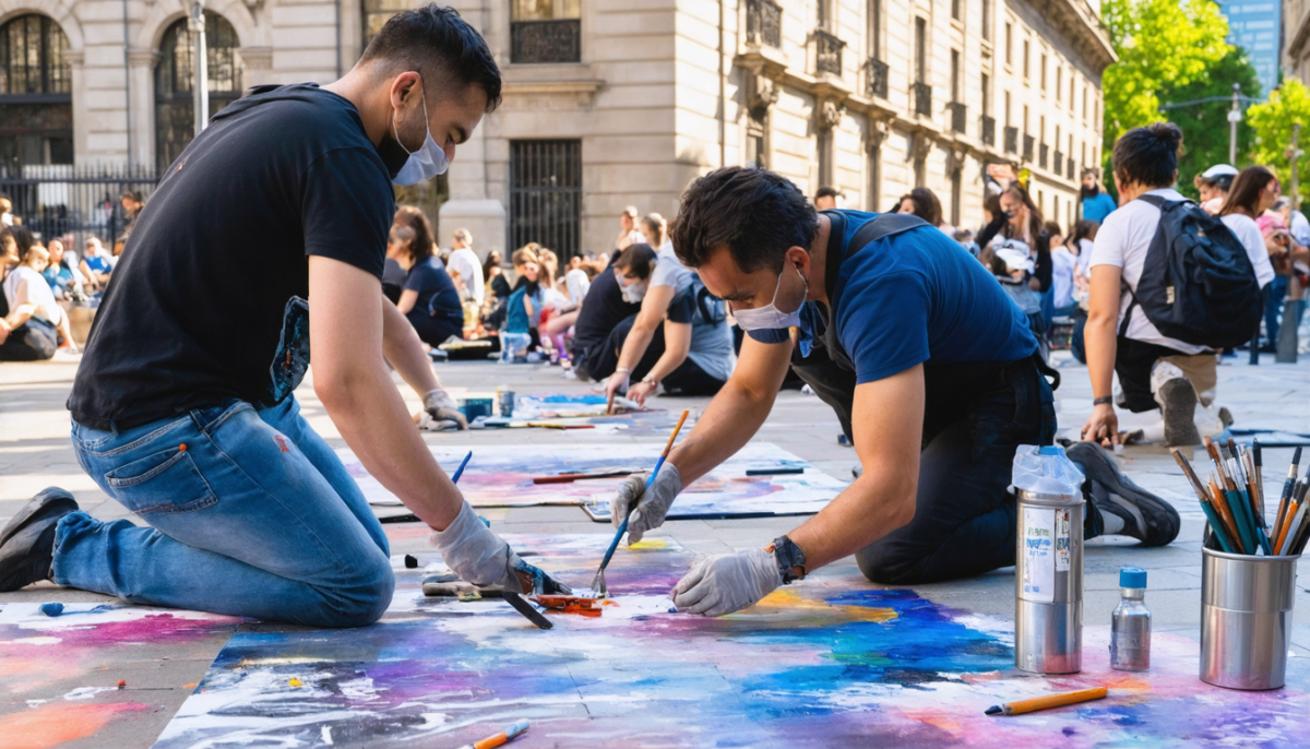 explorez l'art urbain, un monde vibrant où l'expression créative rencontre la culture de rue, révélant des œuvres pleines d'énergie et de sens.