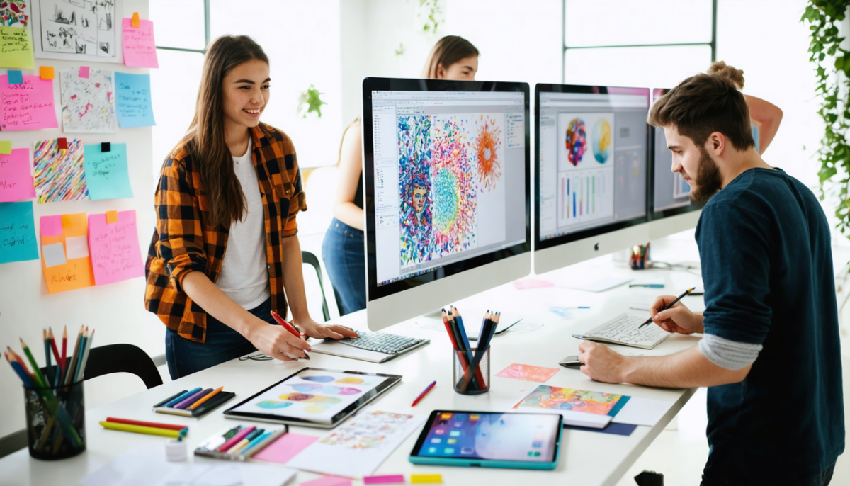 explorez les différentes carrières en graphisme accessibles immédiatement après le lycée et découvrez comment lancer votre parcours professionnel créatif avec succès.