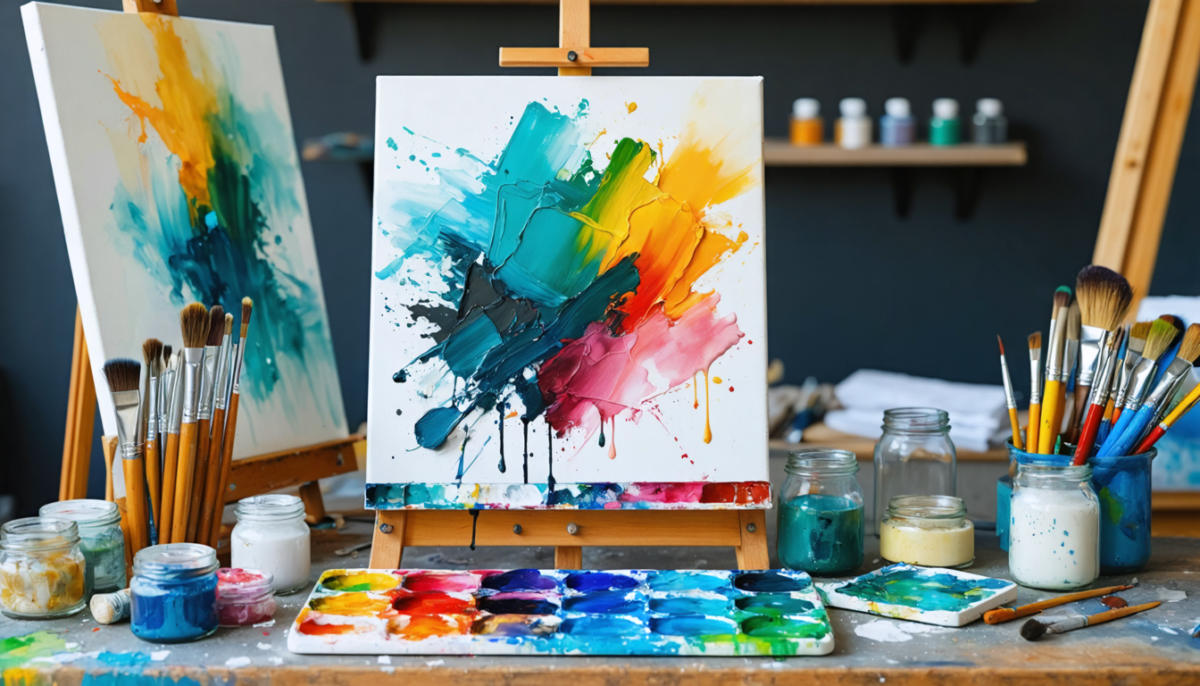 découvrez un guide pratique complet pour créer votre propre tableau de peinture abstraite, étape par étape, et laissez libre cours à votre créativité artistique.
