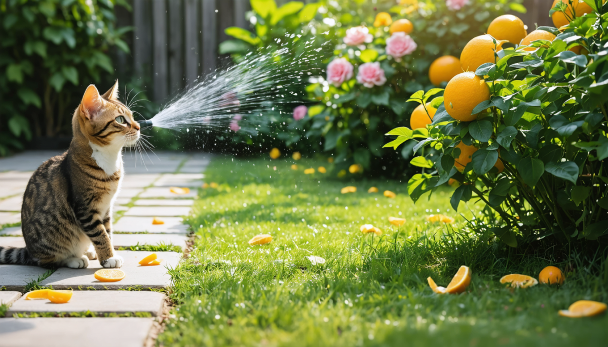 découvrez des techniques efficaces et naturelles pour empêcher les chats de s'aventurer dans votre jardin et protéger vos plantes en toute harmonie.