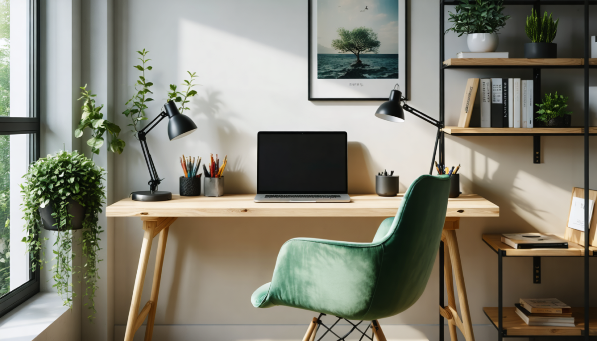découvrez comment créer un espace de travail à domicile qui combine fonctionnalité et inspiration pour booster votre productivité et votre bien-être.