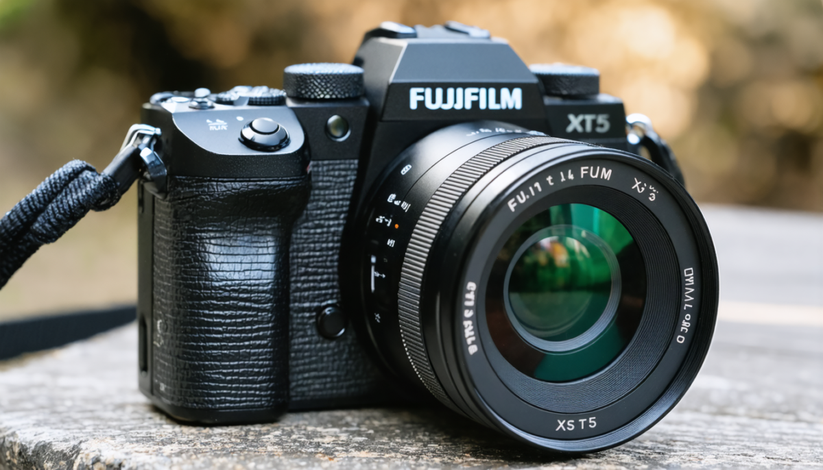 découvrez la fujifilm x-t5, un appareil photo innovant alliant design élégant et fonctionnalités avancées pour des prises de vue exceptionnelles. explorez ses caractéristiques détaillées et profitez d'une expérience photographique unique.