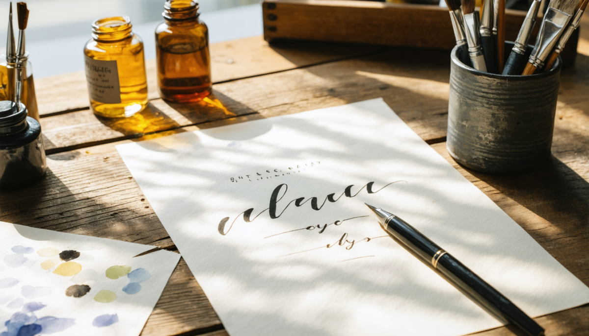 découvrez notre guide pratique pour débutants et maîtrisez la calligraphie en 11 étapes simples. apprenez les techniques essentielles pour créer de belles lettres avec facilité.
