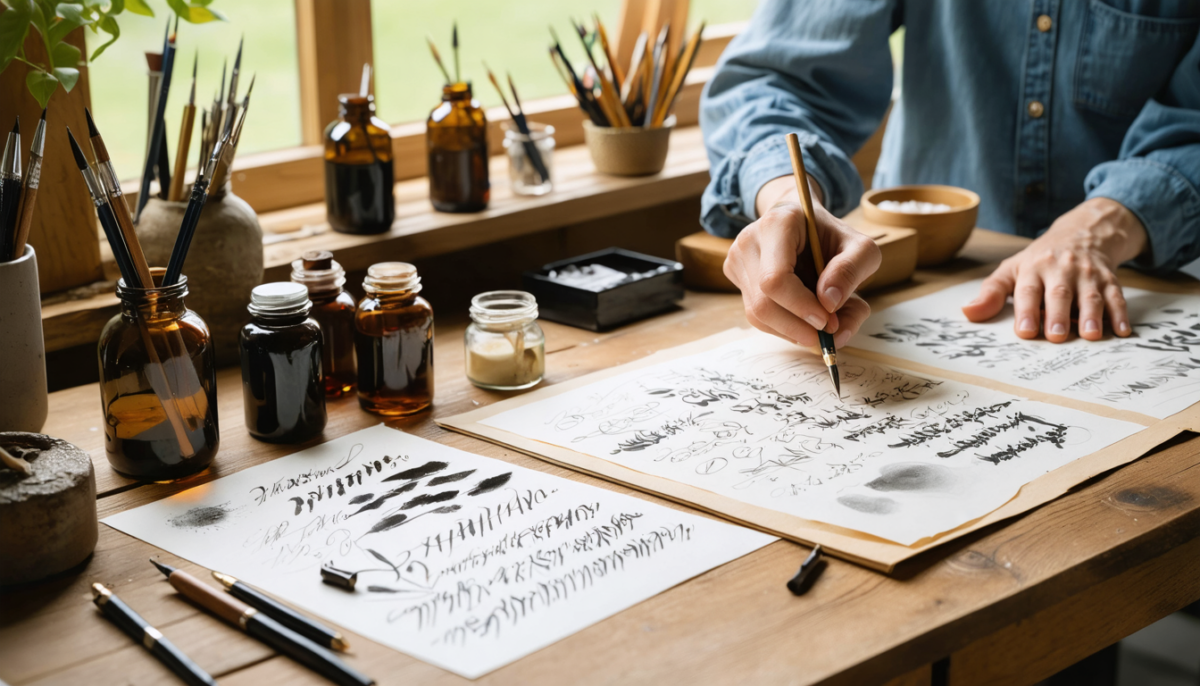 découvrez comment maîtriser la calligraphie en 11 étapes simples grâce à ce guide pratique spécialement conçu pour les débutants. apprenez les techniques essentielles et développez votre art pas à pas.