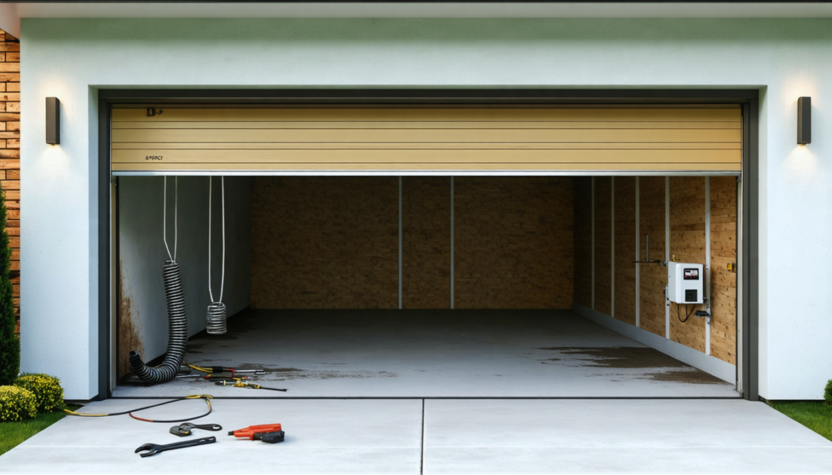 découvrez les causes courantes des pannes de porte de garage sectionnelle et apprenez des solutions efficaces pour rétablir son bon fonctionnement rapidement et en toute sécurité.