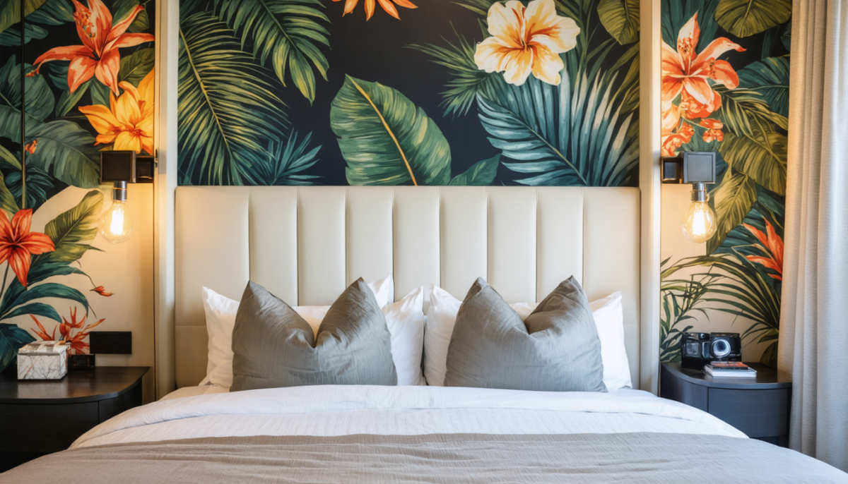 découvrez comment les tapisseries en tête de lit allient design et fonctionnalité pour transformer votre chambre en un espace élégant et accueillant.