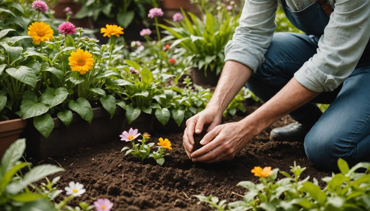 Tasser la terre à la main : astuces pratiques et méthodes faciles pour un sol bien préparé