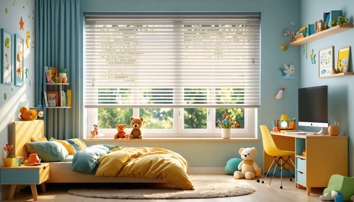 découvrez comment aménager la chambre d’enfant avec des stores fonctionnels et stylés pour allier confort, sécurité et esthétique dans un espace ludique et cosy.