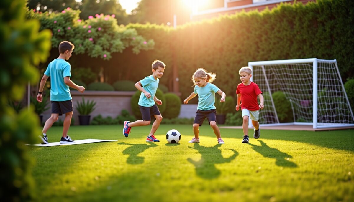 Transformer votre jardin en un espace sportif multifonctionnel