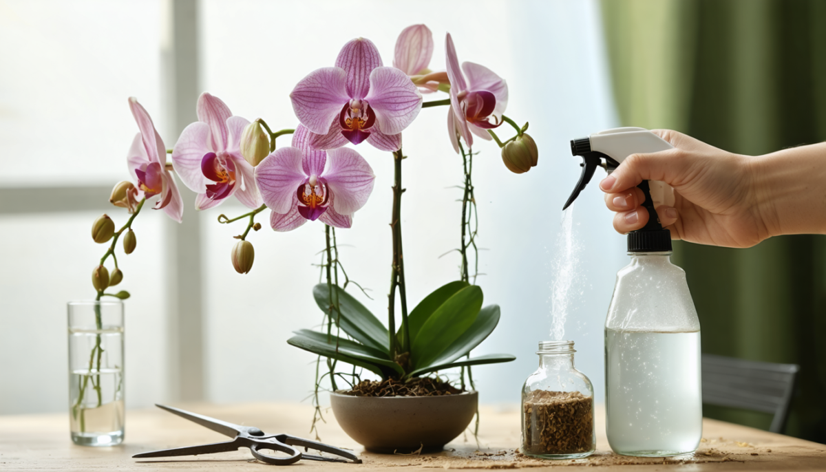 découvrez des astuces simples et efficaces pour ressusciter votre orchidée flétrie et la faire refleurir rapidement. conseils pratiques pour entretenir et revitaliser votre plante.