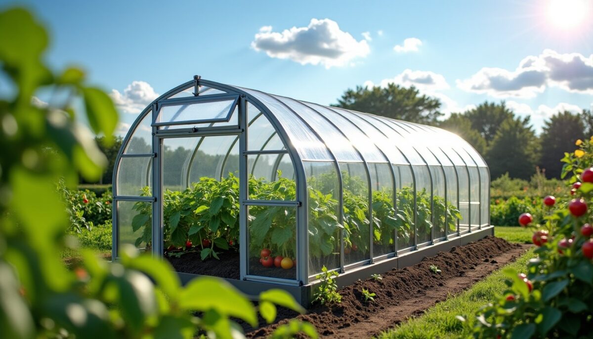 Serre en polycarbonate : l'atout durable pour booster et protéger votre potager