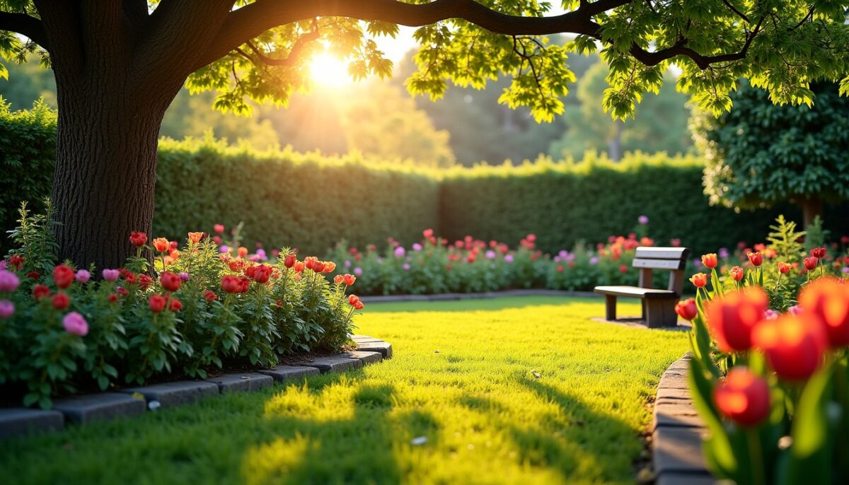 Les clés pour aménager un jardin harmonieux et bien structuré