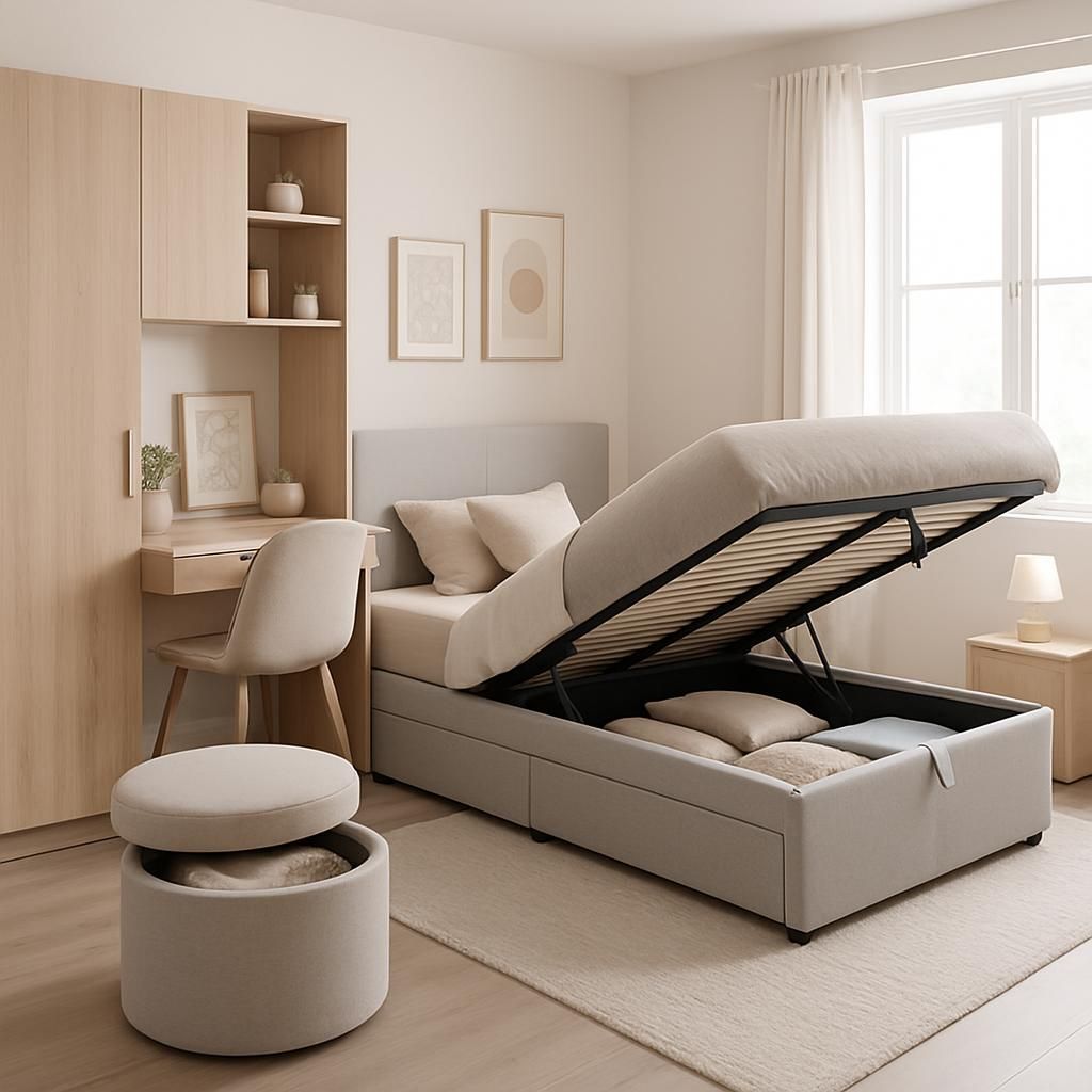 découvrez 10 idées ingénieuses et économiques pour optimiser l'espace de votre chambre sans dépenser une fortune. astuces pratiques et gain de place garantis !