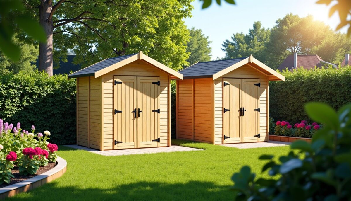 Est-il possible d'installer deux abris de jardin de 5m² ? Nos conseils pratiques